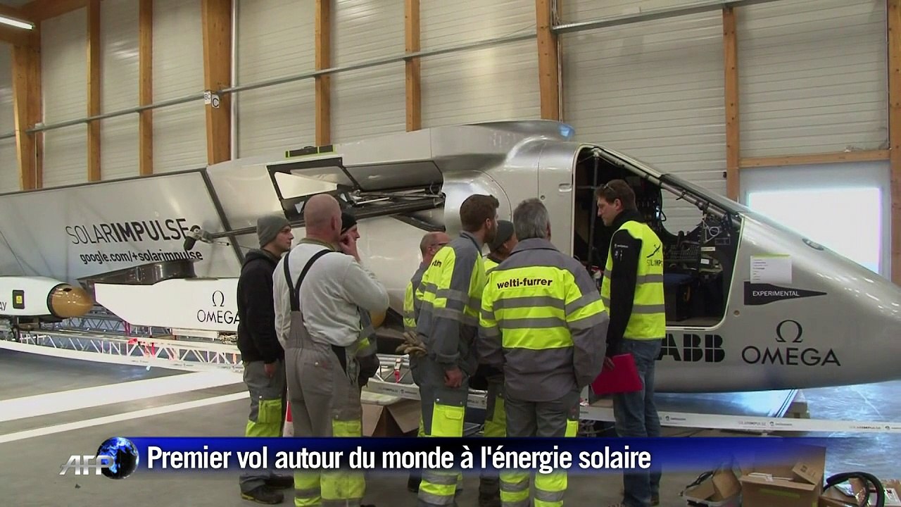 L'avion solaire Impulse 2 prépare son premier tour du monde