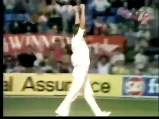 Ian Botham, UNPLAYABLE Big Inswinger that clean bowled Alvin Kallicharran