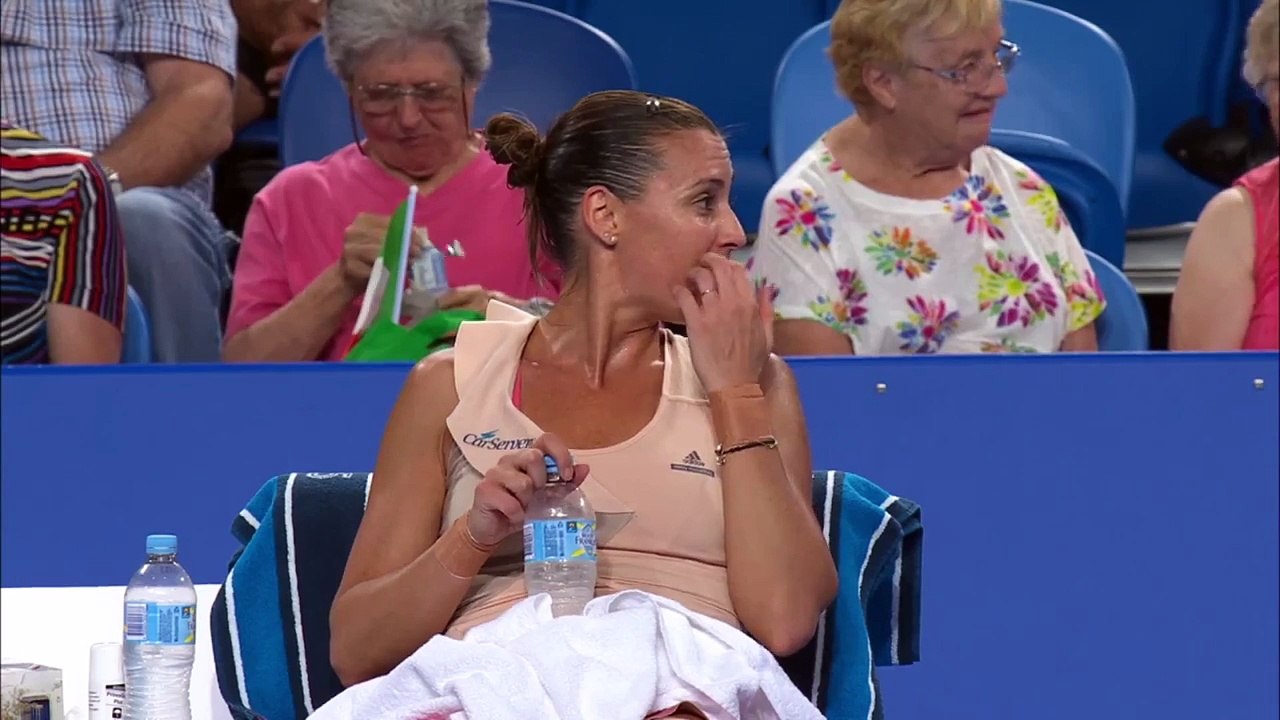 Serena Williams demande un expresso au beau milieu d'un match