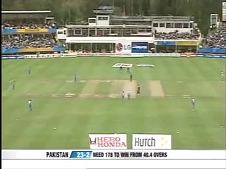 Inzamam Ul Haq , plays a Classical on drive for 4 beautiful runs, 2004