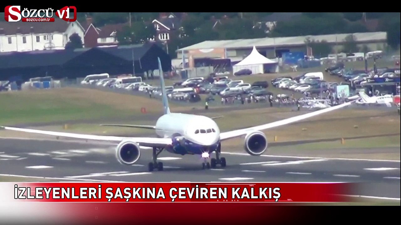Böyle kalkış daha önce görülmedi