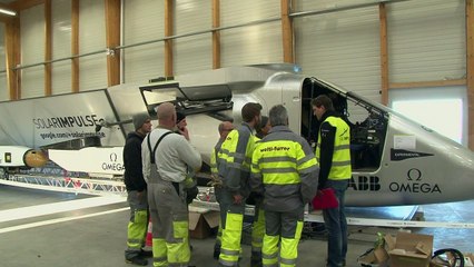 Avião solar se prepara para dar a volta ao mundo