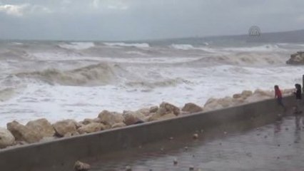 Mersin'de Şiddetli Yağış ve Fırtına