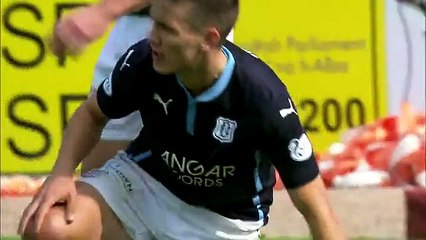 Dundee's Konrad ends derby in red card misery