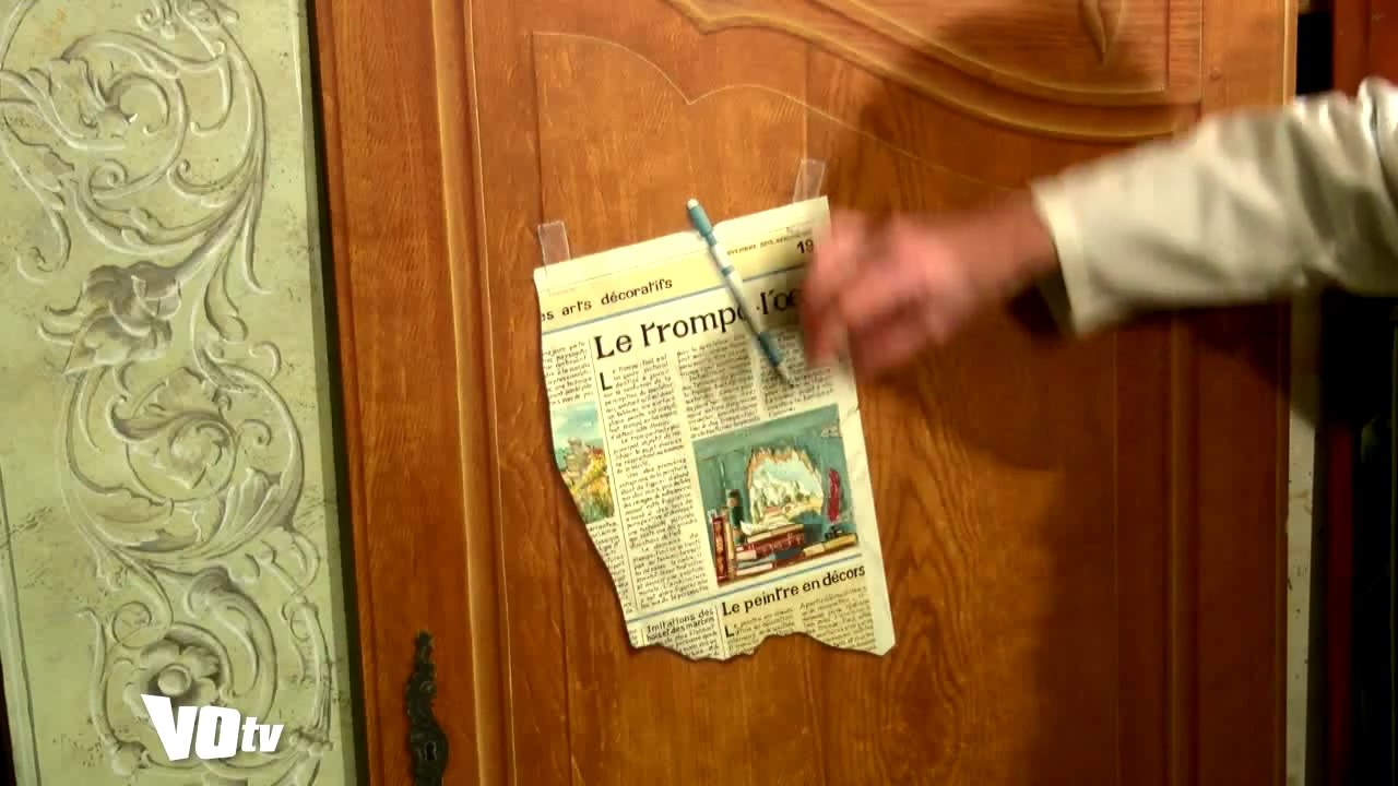 L'art du trompe l'oeil au Plessis Bouchard