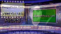 Georgia Bulldogs vs. Arkansas Razorbacks Free Pick Prediction NCAA College Basketball Odds Preview 1-6-2015