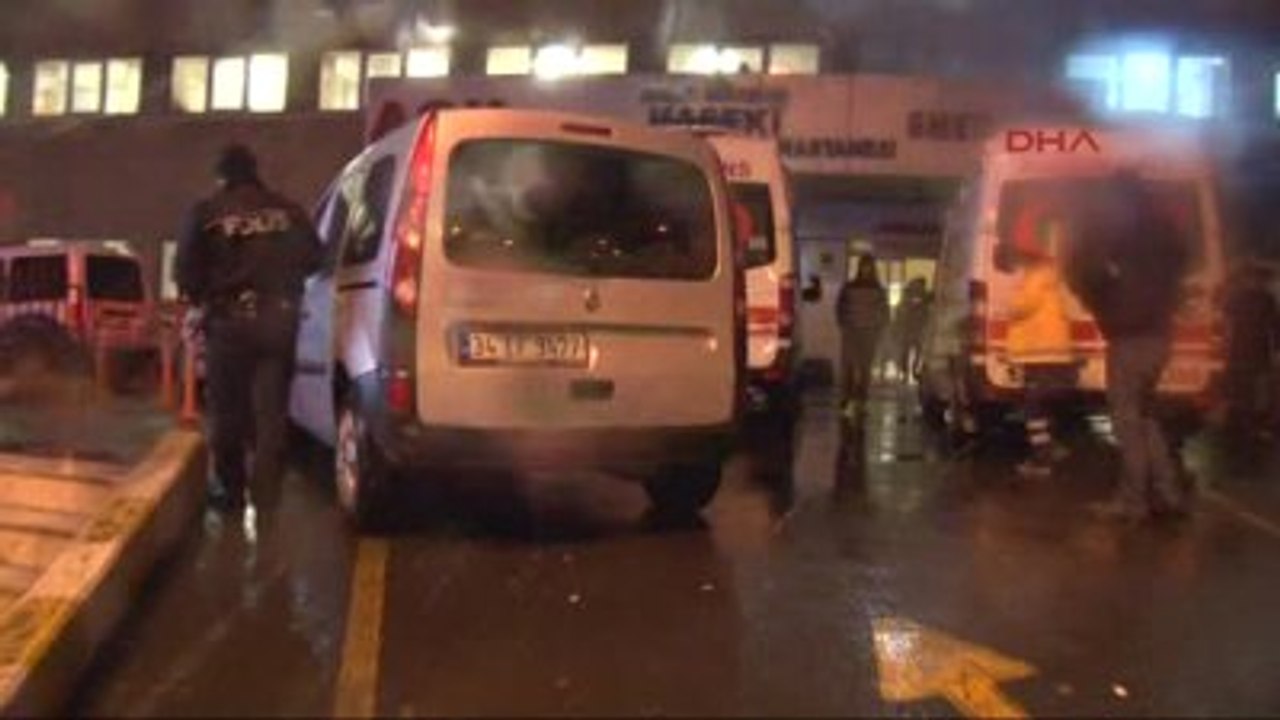 Yaralı Polislerin Getirildiği Hastaneden Görüntüler
