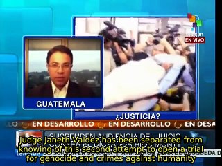 Genocide trial of Guatemala's former dictator suspended