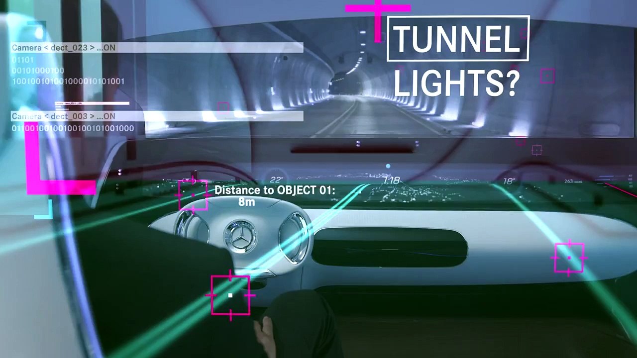 CES 2015 : Mercedes-Benz présente sa voiture autonome F015