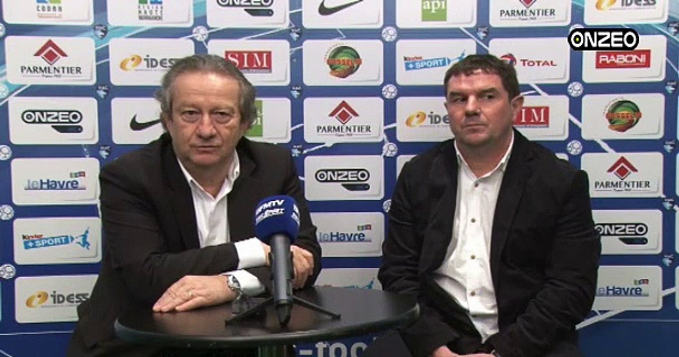 POINT PRESSE : THIERRY GOUDET (NOUVEL ENTRAINEUR) ET J.P. LOUVEL
