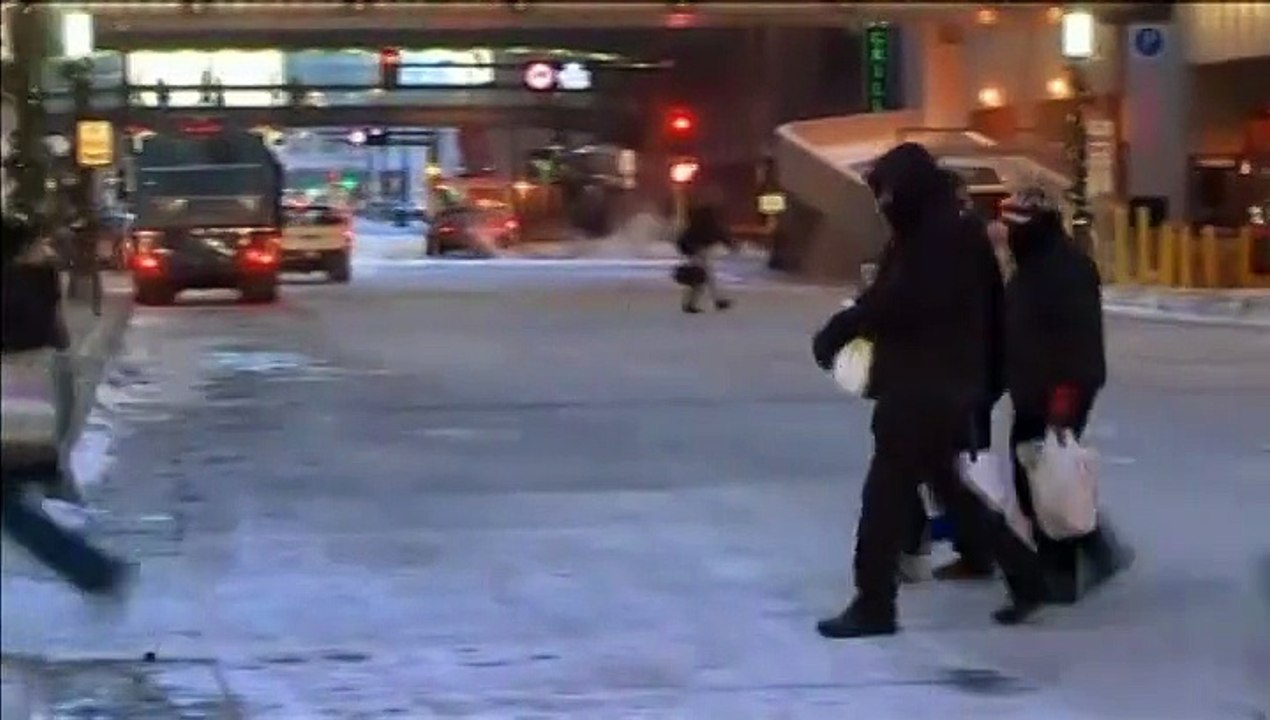 Le froid et la glace s'abattent sur le nord des Etats-Unis