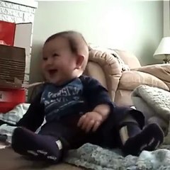 cutest over loaded laughing baby