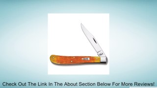Case Cutlery 12839 Case Slimline Trapper Knife, Orange Peel Bone Review