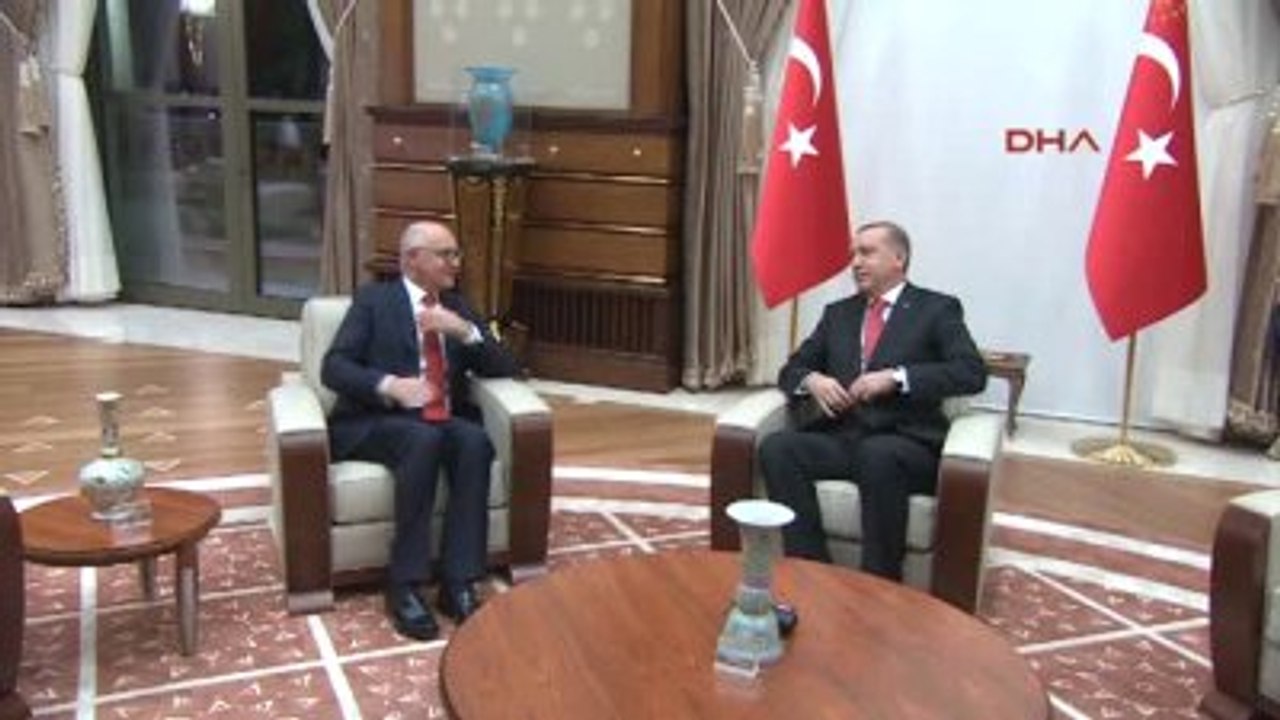Cumhurbaşkanı Erdoğan Arjantin Dışişleri Bakanı Hector Timerman'ı Kabul Etti