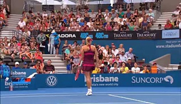 Kerber V Gavrilova -Tennis match- Brisbane International - Vidéo Dailymotion