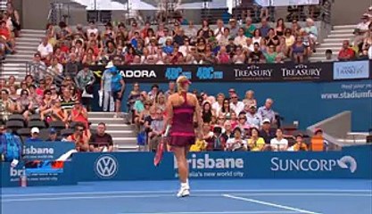 Kerber V Gavrilova -Tennis match- Brisbane International  - Vidéo Dailymotion