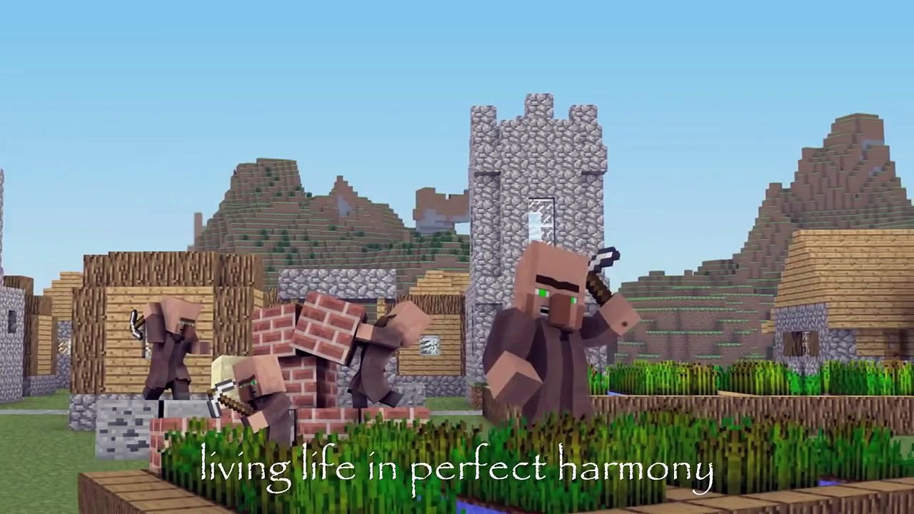 Diamond King  Minecraft Song Original and Animation  A One Republic Counting Stars sound alike