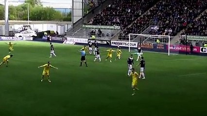 Alston goal seals Bairns' play-off progress