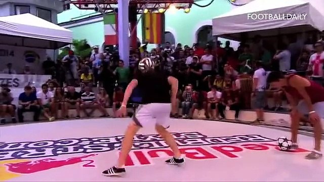 Andrew Henderson AMAZING freestyle skills - 2014 Red Bull Street Style Champion!
