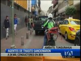 24 mil conductores fueron sancionados en 2014 en Ambato