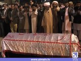 دہشت گردی کے شکار دونوں بھائیوں کی نماز جنازہ ادا کردی گئی