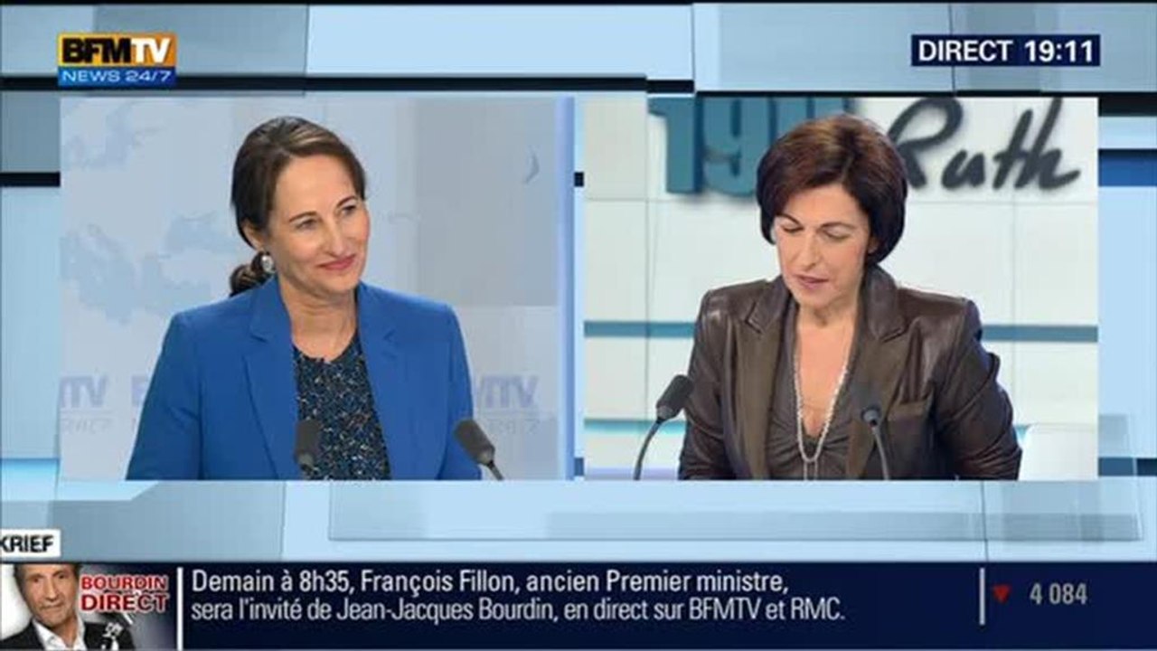 Ségolène Royal: L'invitée de Ruth Elkrief – 06/01