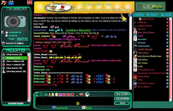 haider sheerazi noha khuwan studnt of nadeem sarwar live on lashkare-hussaini.com/