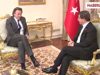 Davutoğlu, Hollanda Dışişleri Bakanı Koenders'i Kabul Etti