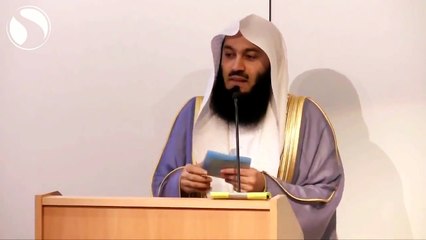 Teaching The Children-Excellent Naseeha By Mufti Menk-
