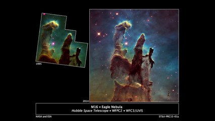 Hubble Telescope Celebrates Anniversary By Revisiting ‘Pillars Of Creation’