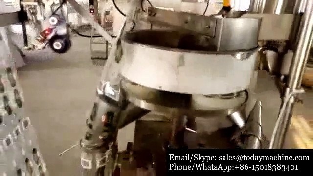 Three or four side sealing bags packing machine for Powder food~1