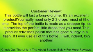 OPI Nail Polish Lacquer Shatter Thinner 60ml 2oz Review