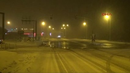 Bolu Yoğun Kar Yağışı Ulaşımı Etkiliyor