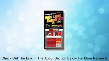 Blue Star Auto Tail Light Lens Repair Kit, Amber / Orange, Red and Clear Review