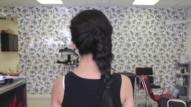 Side Braid Hairstyle Indian, Pakistani, Asian Hair Style Hairstyles With Extensions