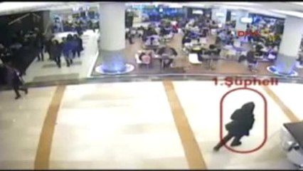 Hırsızlık Anı Güvenlik Kamerasında