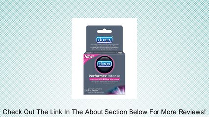 Durex Performax Intense Ribbed & Dotted with Delay Lubricant Premium Condom Review