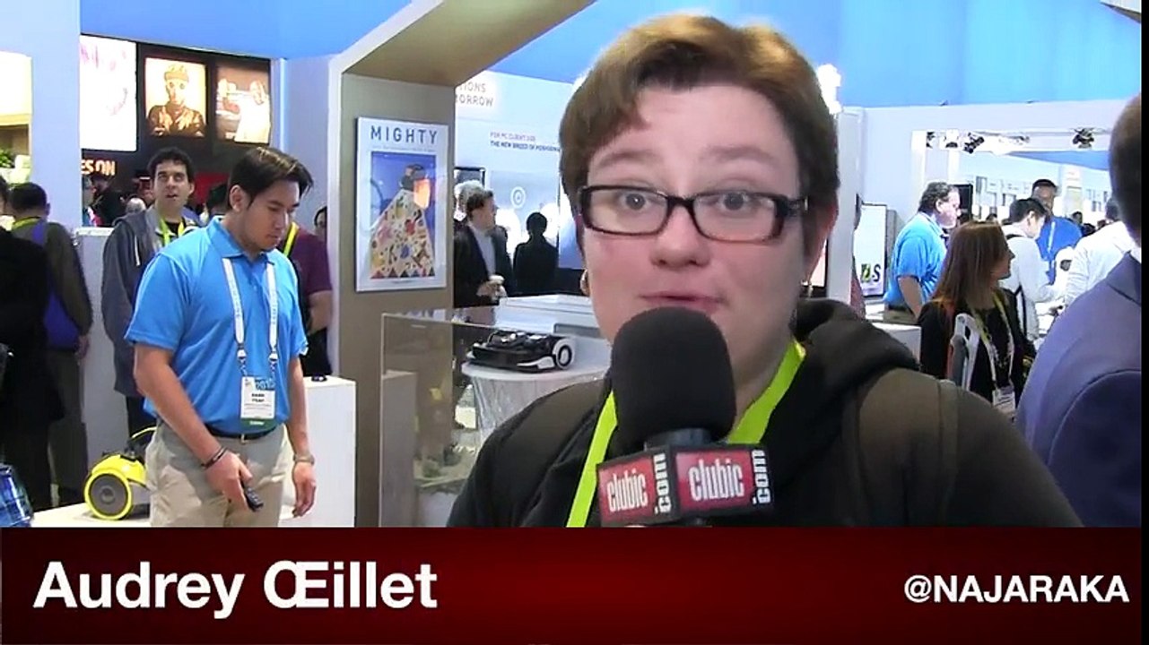 CES 2015 : un robot aspirateur qu'on mène à la baguette chez Samsung