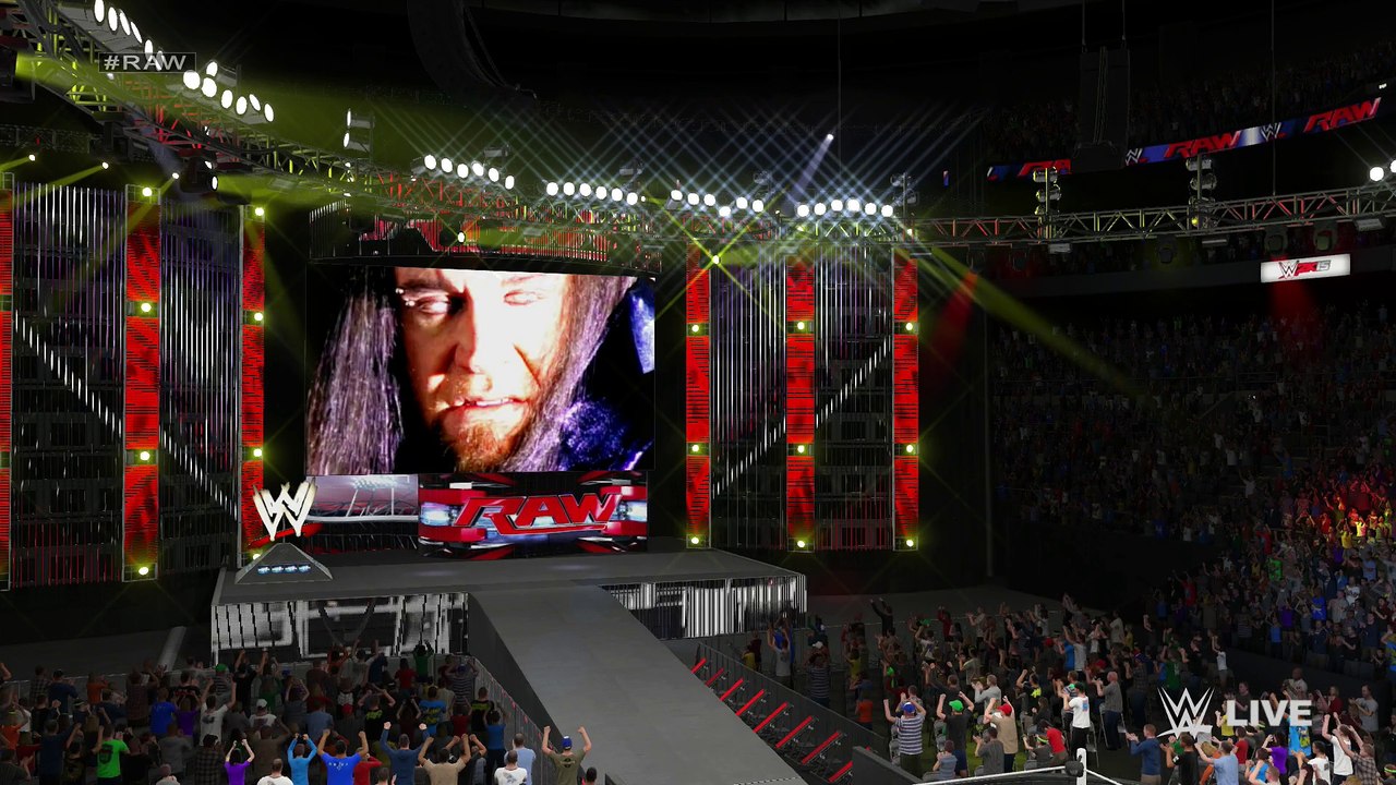 WWE Universe in WWE 2k15: The debut of Freddy Krueger