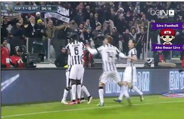 اهداف مباراه الدربي الايطالي انتر ويوفنتوس التعادل الايجابي هدف لهدف