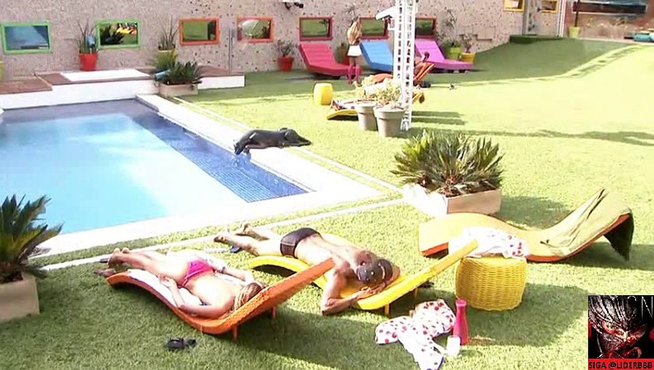 BBB14 - Fran e Diego na Varanda #AquecimentoBBB
