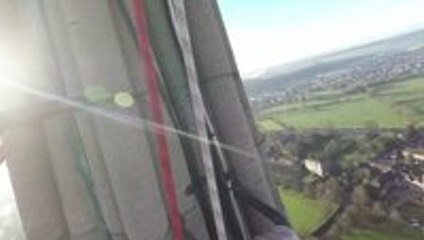 Climbing a cathedral at 123m