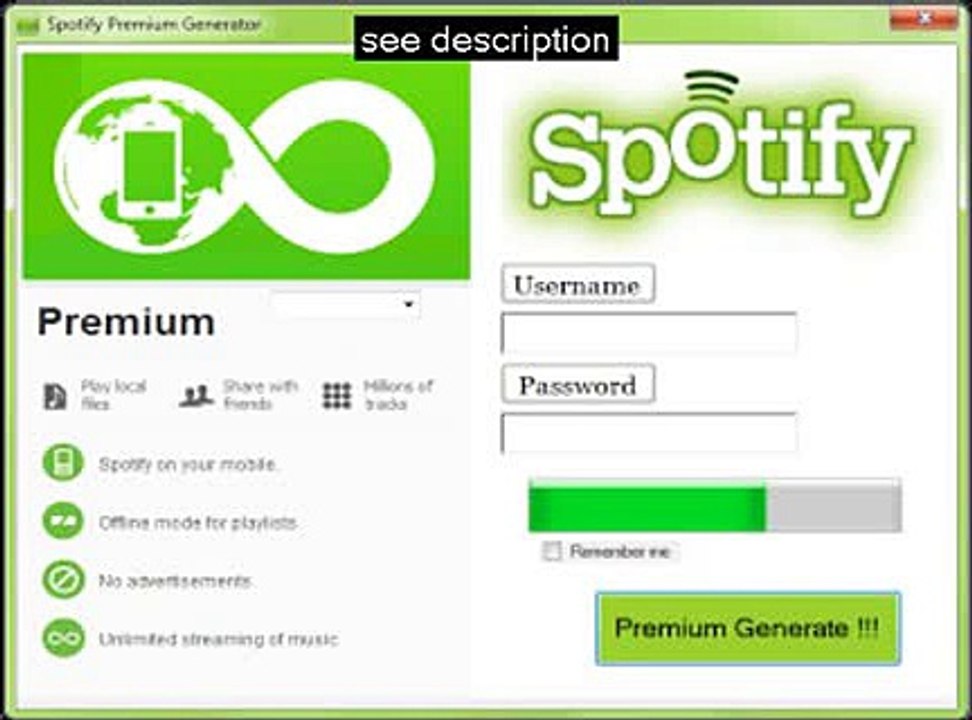 free spotify premium code generator - 100% working