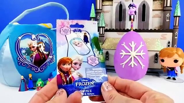 FROZEN SURPRISE BASKET Shopkins Play Doh Kinder Eggs Disney Princess Barbie Peppa Pig MLP