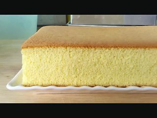 How to Make Castella Cake (蜂蜜蛋糕) *