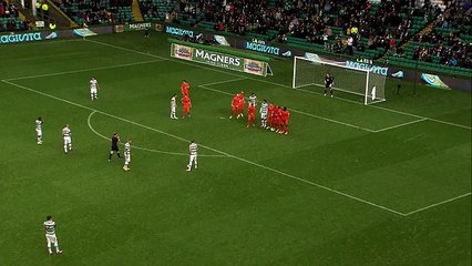 Guidetti scores great goal! Celebrates with trademark salute!