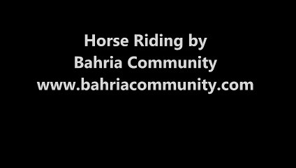 Beautiful Horse Riding In Bahria