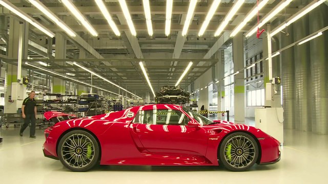 Handmade Porsche 918 Spyder, Assembly Line