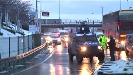 Okmeydanı'nda "Tüplü" Pankart