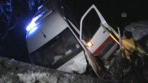 Sivas'ta Ambulans Baraj Göletine Düştü: 4 Yaralı